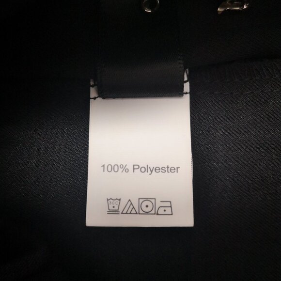 Dazy Ladies Size Medium Black Straight Leg Front Pleats Dress Pants - Picture 5 of 12